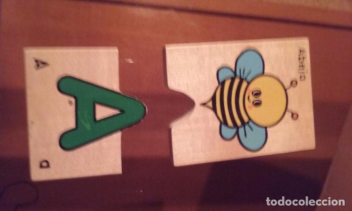 Juegos educativos: Encaje abecedario de madera - Foto 3