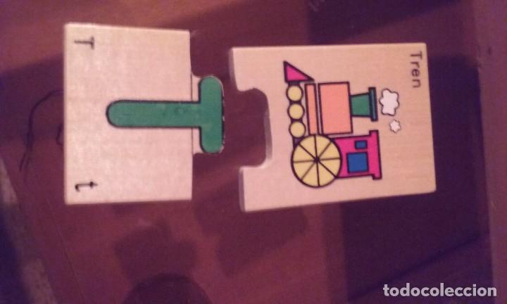 Juegos educativos: Encaje abecedario de madera - Foto 4