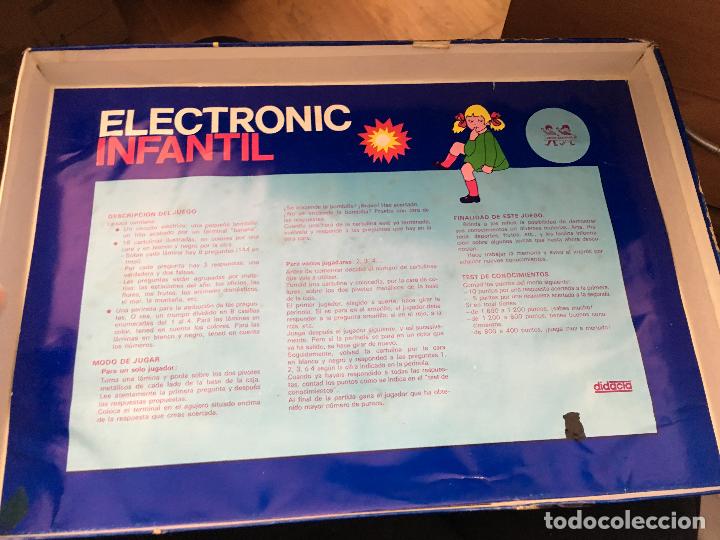 Juegos educativos: ELECTRONIC INFANTIL (DIDACTA) (J-5) - Foto 6