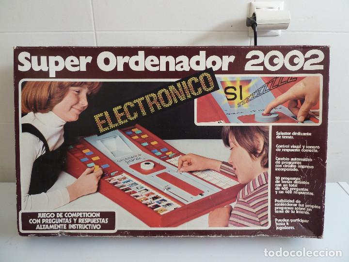 Juegos educativos: SUPER ORDENADOR 2002 ELECTRONICO - Foto 1