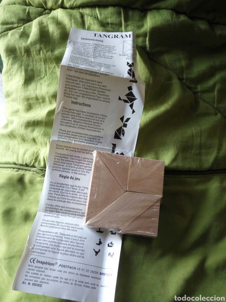 Juegos educativos: Juego tangram en madera - Foto 2