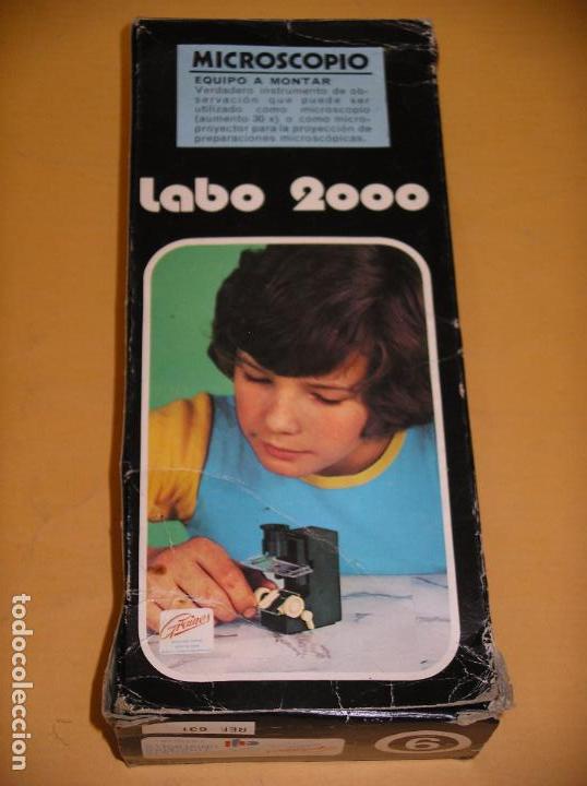 Juegos educativos: Labo 2000, Microscopio, ed. Graines, a&ntilde;os 70, ercom - Foto 1