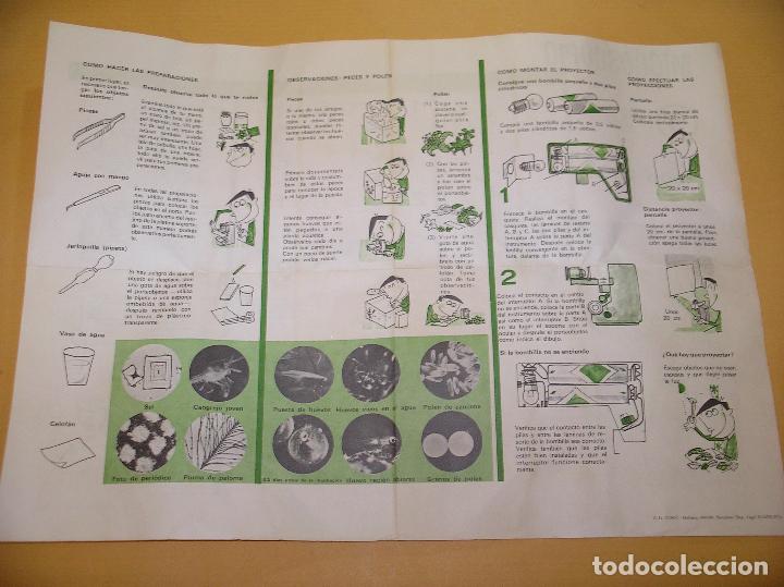Juegos educativos: Labo 2000, Microscopio, ed. Graines, a&ntilde;os 70, ercom - Foto 7