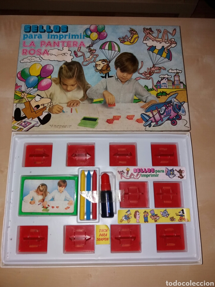 Juegos educativos: SELLOS PARA IMPRIMIR - LA PANTERA ROSA - Foto 1