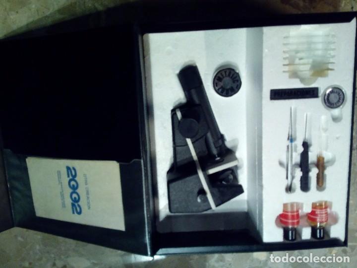 Juegos educativos: microscopio 2002 con maletin completo - Foto 4