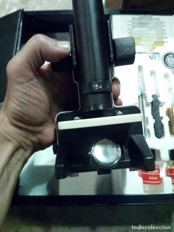 Juegos educativos: microscopio 2002 con maletin completo - Foto 7