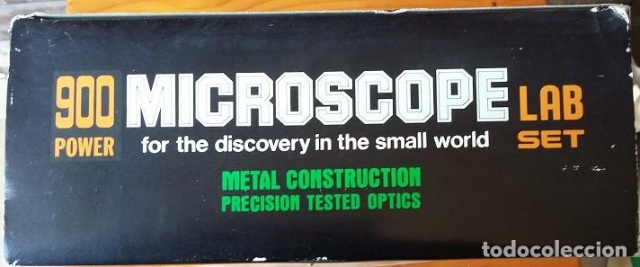 Juegos educativos: Microscopio 900. Microscope lab set. A&ntilde;os 80 - Foto 2