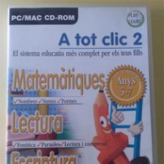 Giochi educativi: A TOT CLIC 2 - CD ROM - EL SISTEMA EDUCATIU MES COMPLET PER ELS TEUS FILLS - 5 / 7 ANYS -1997