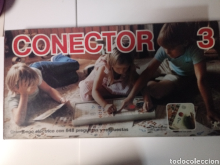 Juegos educativos: juego conector 3 borras a&ntilde;os 70 - Foto 1