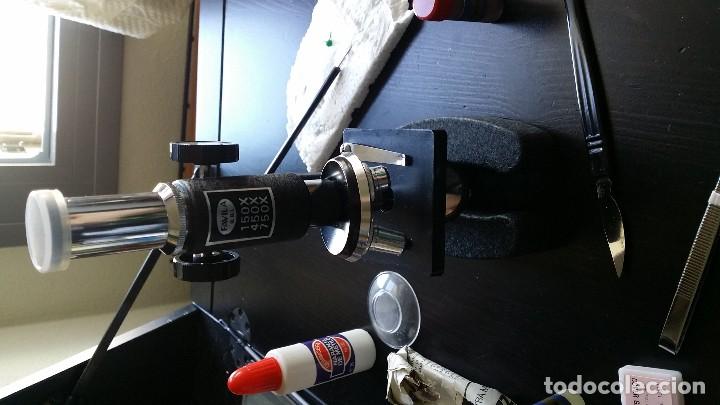 Juegos educativos: MICROSCOPIO BASICO ESTUCHE Y ACCESORIOS - Foto 7