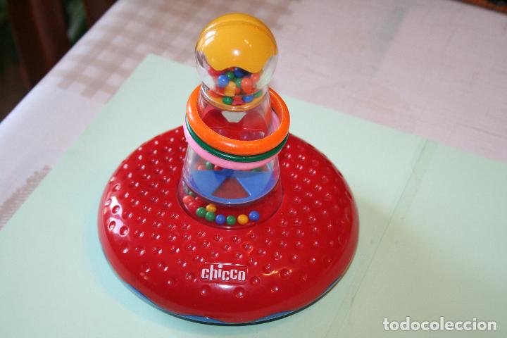 Peonza Mágica Chicco Con Bolas De Colores Y Espejo – Juguete Educativo Para Bebés De 6 Meses A 3 Años, Estimula La Causa-Efecto