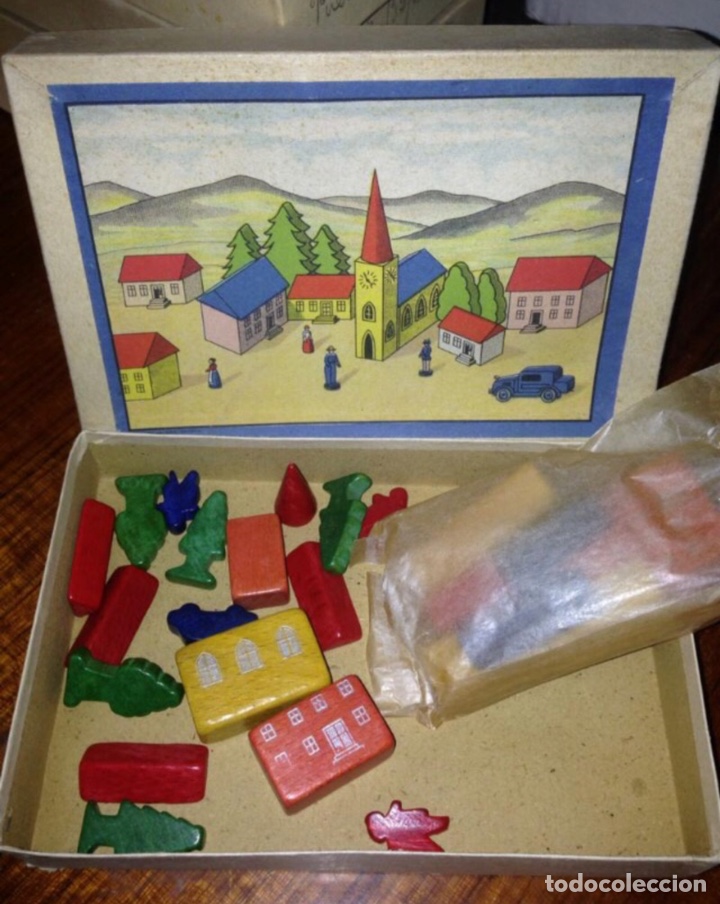 Juegos educativos: Juego de construcci&oacute;n 1930 original - Foto 1