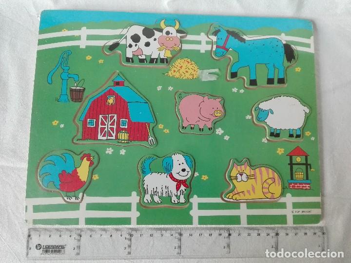 Juegos educativos: 5 Encajables de madera - Foto 1