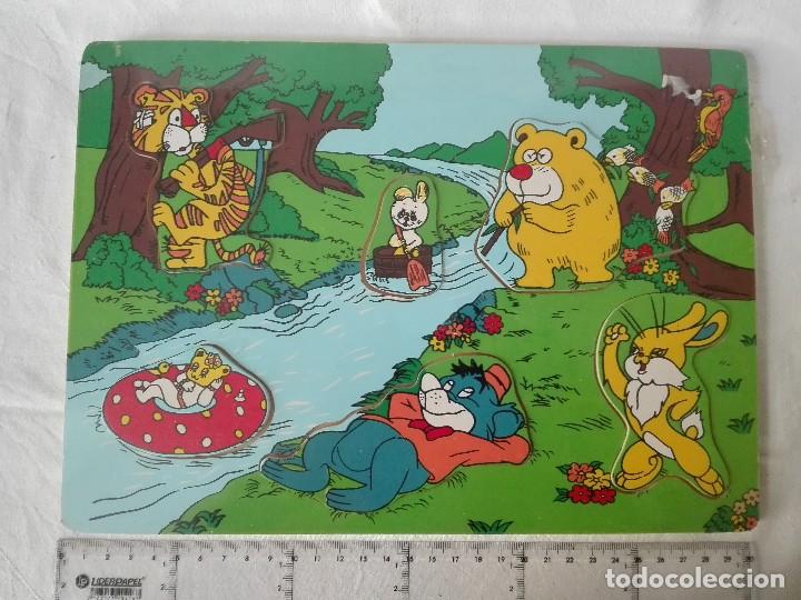 Juegos educativos: 5 Encajables de madera - Foto 2