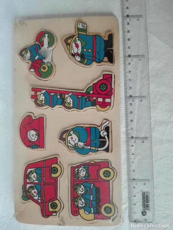 Juegos educativos: 5 Encajables de madera - Foto 5