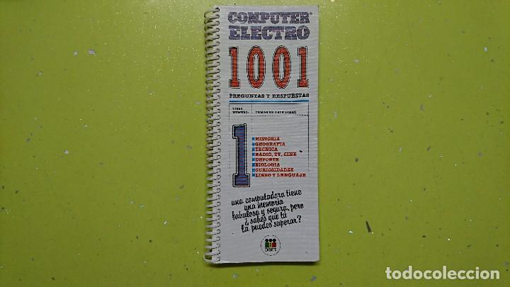 Juegos educativos: LIBRO PREGUNTAS RESPUESTAS, COMPUTER ELECTR&Oacute; 1001 - Foto 1