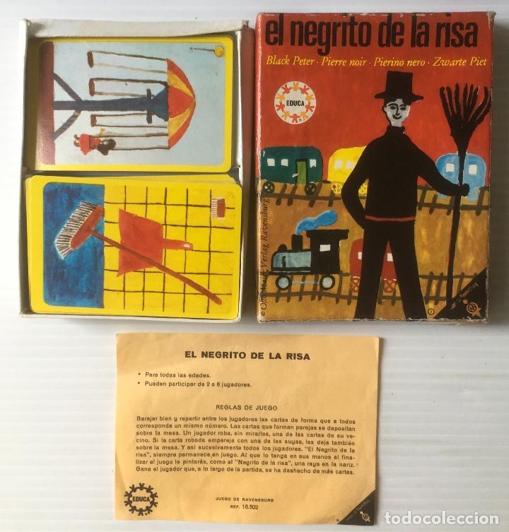 Juegos educativos: JUEGO DE CARTAS. EL NEGRITO DE LA RISA. EDUCA. REF: 16.502 - Foto 3