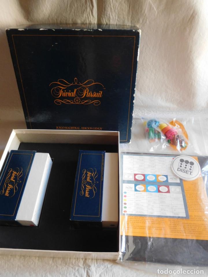 Lernspiele: Juego de preguntas Trivial Pursuit. Original a&ntilde;os 80. Diset. Ref 2