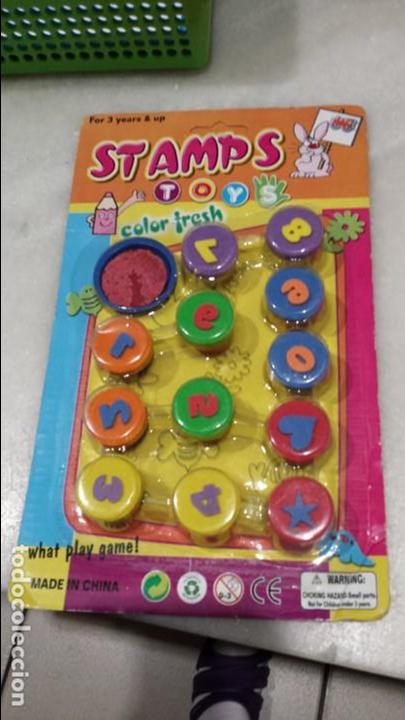 Juegos educativos: Numeros para estampar  de colores. - Foto 1