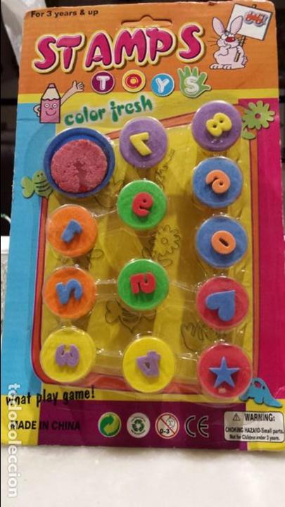Juegos educativos: Numeros para estampar de colores. - Foto 1