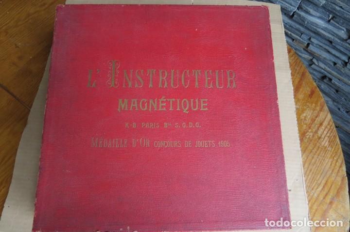 Juegos educativos: L´INSTRUCTEUR MAGNETIQUE - 1905 - JUEGO EDUCATIVO FRANCES MEDALLA DE ORO DE LA EPOCA - Foto 2 - 140654438