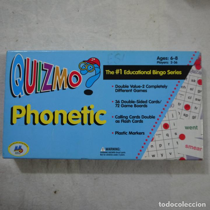 Juegos educativos: QUIZMO PHONETIC - WORLDCLASS LEARNING - 2002 - Foto 1