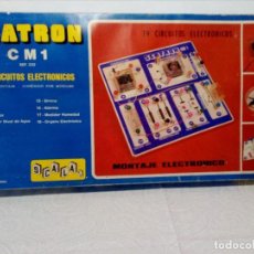 Juegos educativos: SCATRON C M 1 - JUEGO DE MONTAJES ELECTRÓNICOS -19 CIRCUITOS- FABRICADO POR SCALA REF. 232 (RARO). Lote 149847854