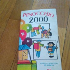 Juegos educativos: JUEGO EDUCATIVO PINOCHIO 2000 MUÑECO DE MADERA DIDACTICO 157 MILLONES DE COMBINACIONES