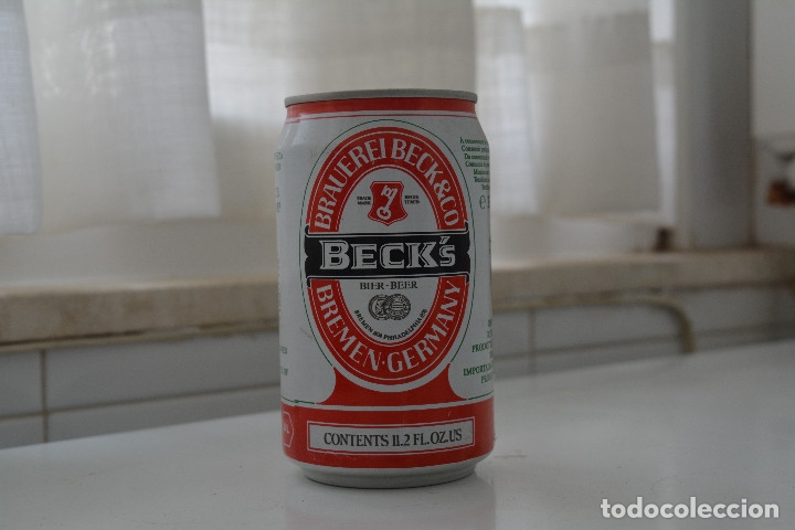 Juegos educativos: LATA DE CERVEZA DE LA MARCA BECKS - Foto 1