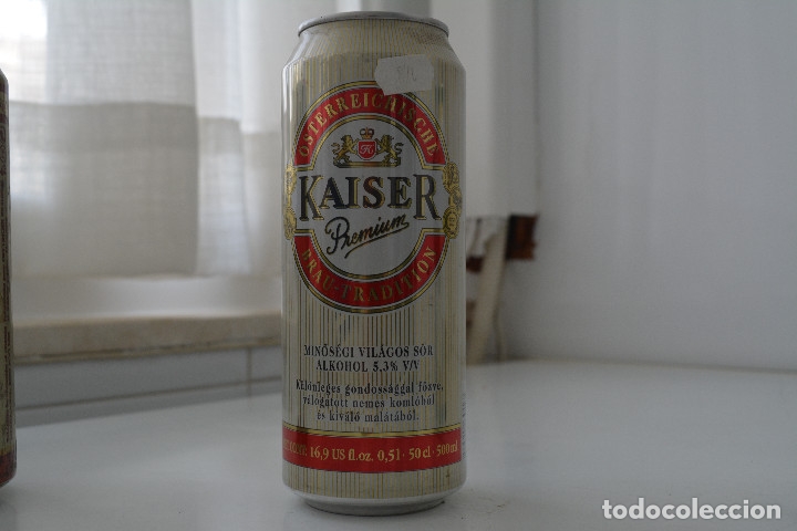 Juegos educativos: LATA DE CERVEZA DE LA MARCA KAISER - Foto 1