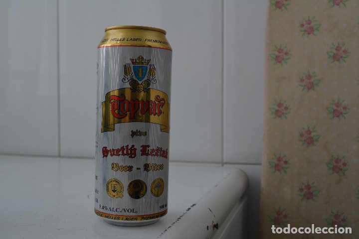 Juegos educativos: LATA DE CERVEZA DE LA MARCA TOPVAR - Foto 1