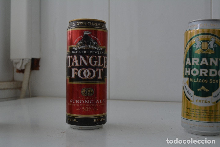 Juegos educativos: LATA DE CERVEZA DE LA MARCA TANGLE FOOT - Foto 1