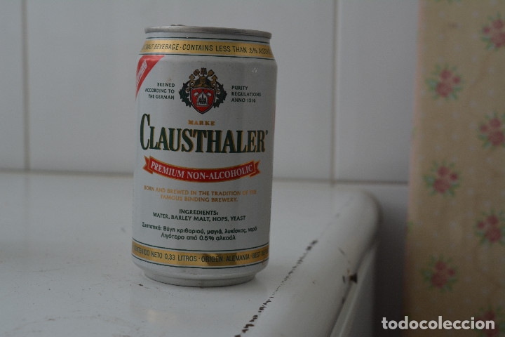 Juegos educativos: LATA DE CERVEZA DE LA MARCA CLAUSTHALER - Foto 1