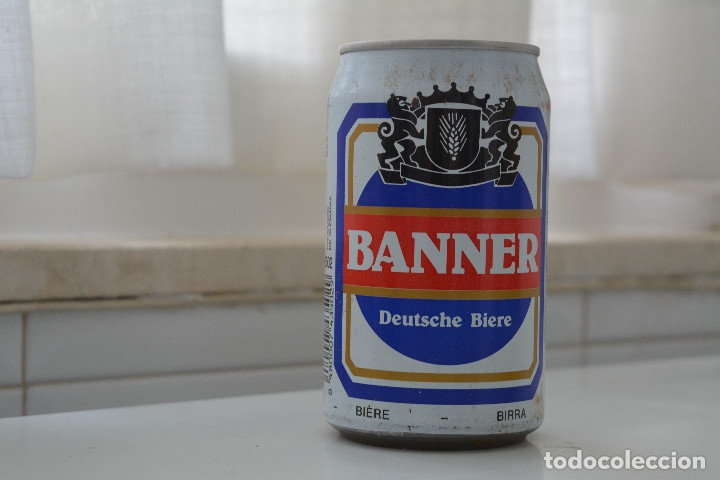 Juegos educativos: LATA DE CERVEZA DE LA MARCA BANNER - Foto 1
