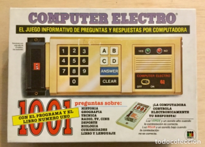 Juegos educativos: COMPUTER ELECTRO. A&Ntilde;OS 70 1001 PREGUNTAS - Foto 1