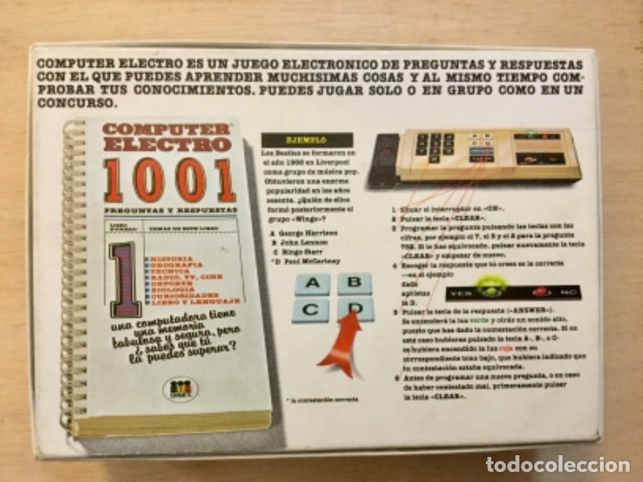 Juegos educativos: COMPUTER ELECTRO. A&Ntilde;OS 70 1001 PREGUNTAS - Foto 2