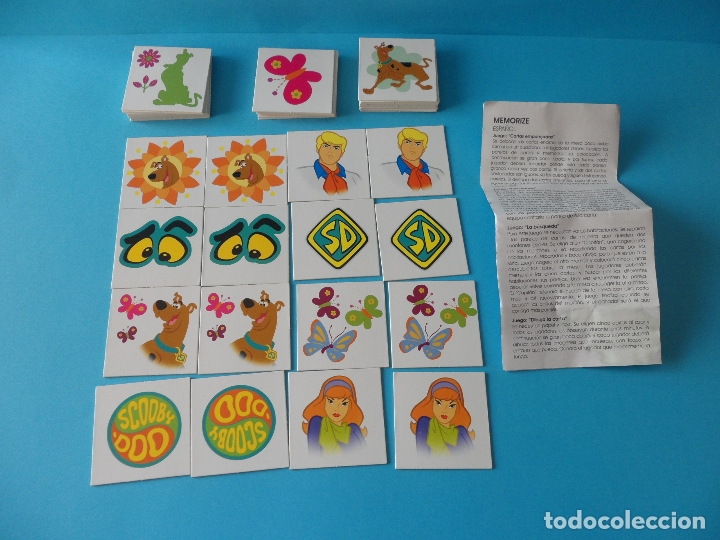 Juegos educativos: Juego de Cartas de Scooby Doo - Foto 1