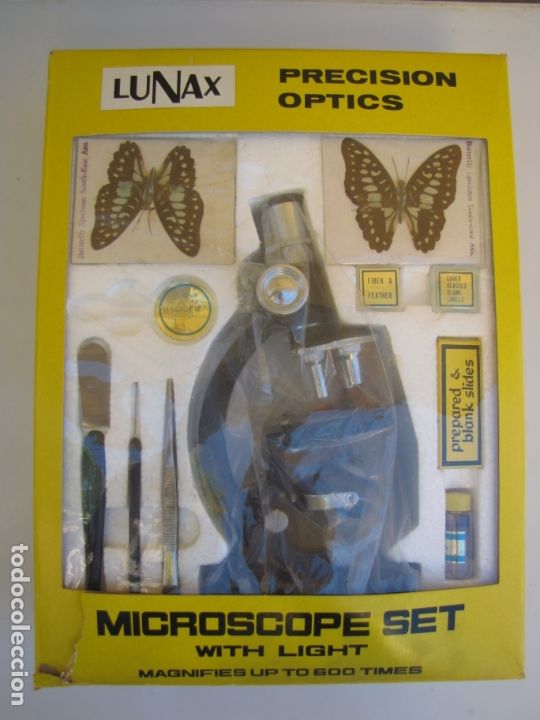 Juegos educativos: Microscopio. Microscope Set. Lunax Japan 600 aumentos - Foto 1