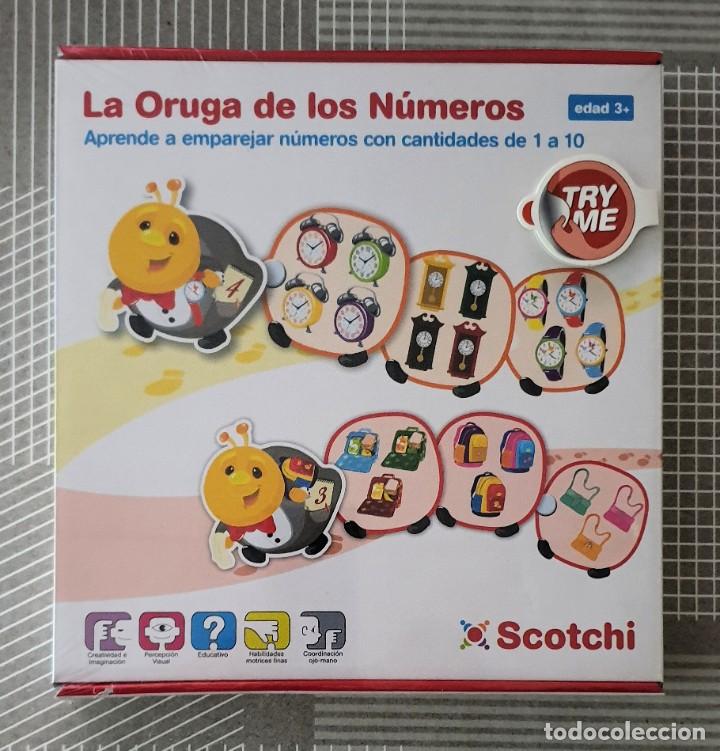 Juegos educativos: JUEGO LA ORUGA DE LOS NUMEROS. Scotchi. 2012 - Foto 1
