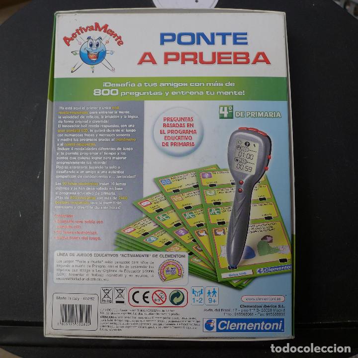 Juegos educativos: PONTE A PRUEBA 4&ordm; DE PRIMARIA - CLEMENTONI - Foto 2