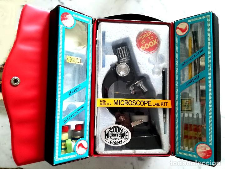 Juegos educativos: MICROSCOPIO RESEARCH MICROSCOPE KIT VINTAGE A&Ntilde;OS 70 - Foto 1
