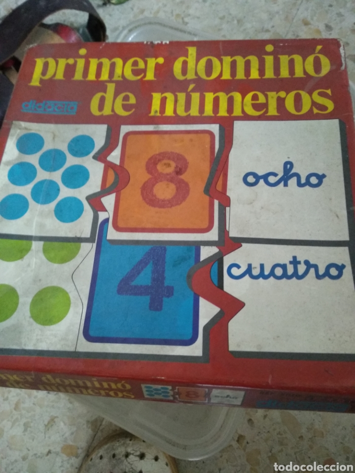 Juegos educativos: Primer d&ograve;mino de n&uacute;meros - Foto 1