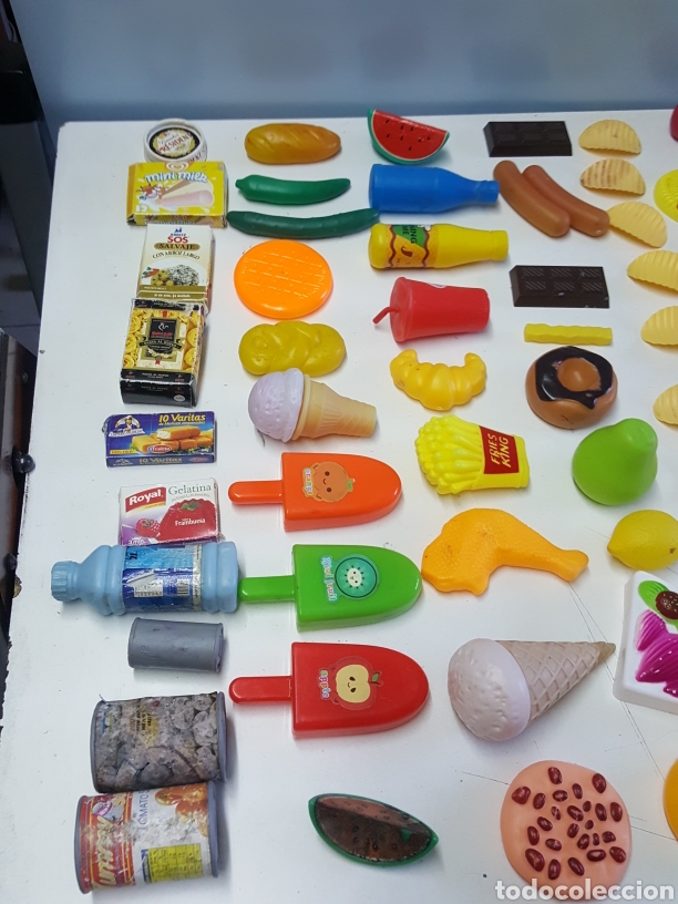 Juegos educativos: Playset accesorios alimentos cocinitas +90 piezas - Foto 5