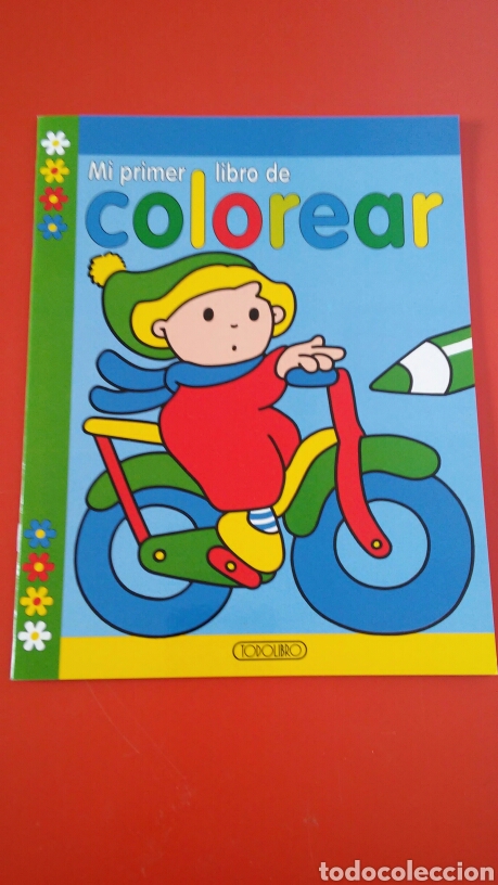 Juegos educativos: MI PRIMER LIBRO DE COLOREAR.TODOLIBRO 90S.NUEVO. - Foto 1