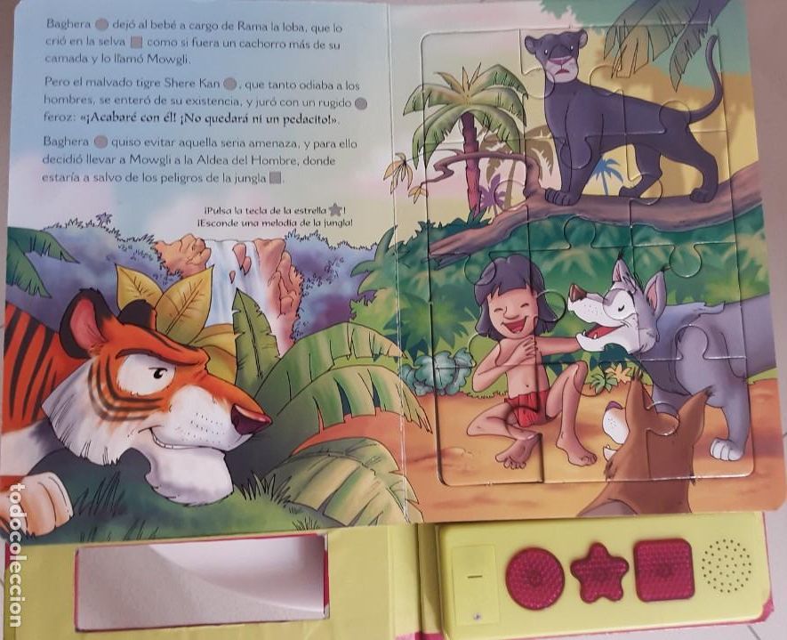 Juegos educativos: EL LIBRO DE LA SELVA CUENTO PUZZLES - Foto 3