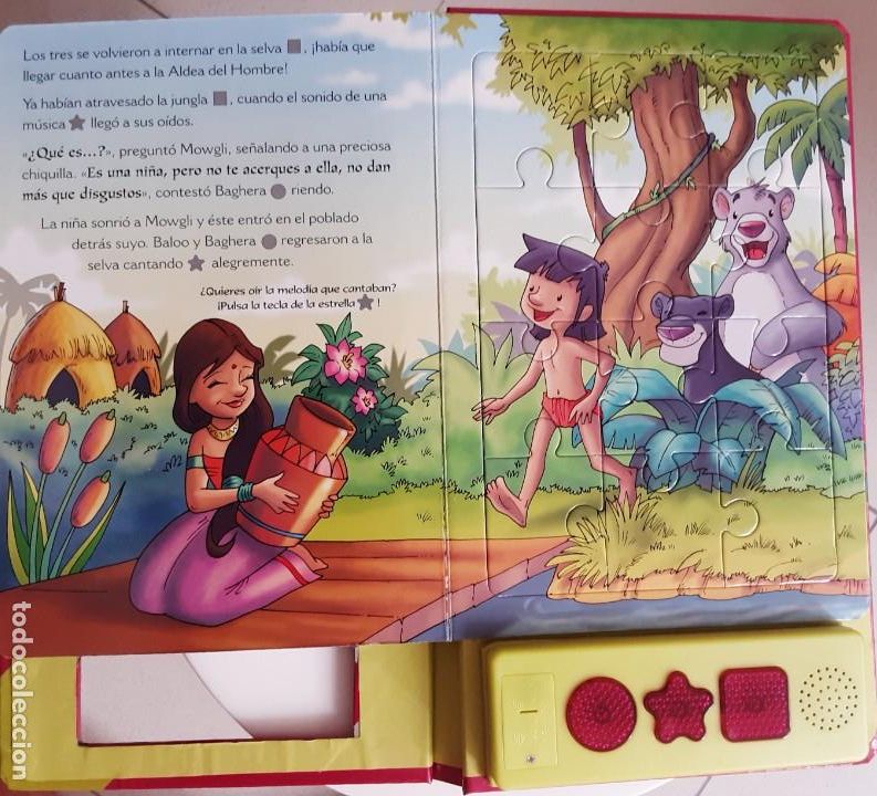 Juegos educativos: EL LIBRO DE LA SELVA CUENTO PUZZLES - Foto 6