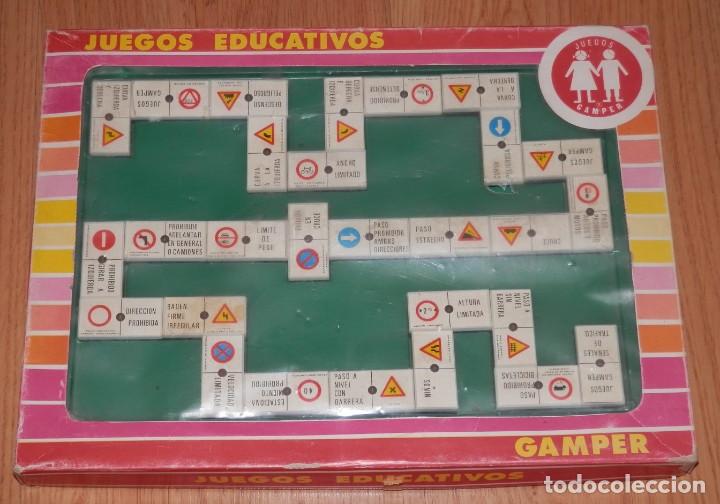 Juegos educativos: JUEGOS GAMPER - SE&Ntilde;ALES DE TRAFICO - Foto 1