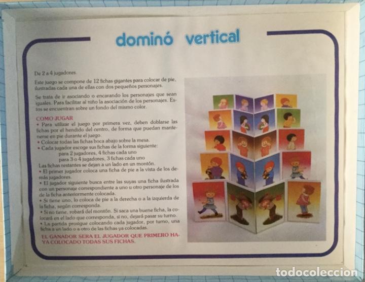 Juegos educativos: Domin&oacute; Vertical. Akros. NUEVO - Foto 2
