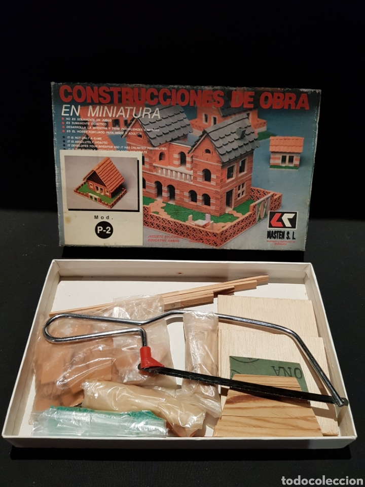 Juegos educativos: Construcciones de obra en miniatura Modelo P-2 - Foto 5
