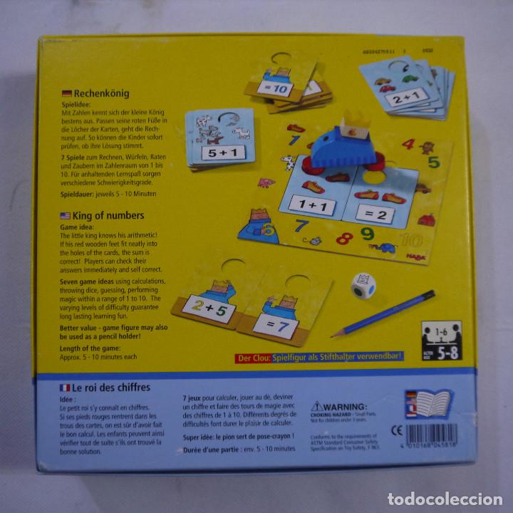 Juegos educativos: EL REY DE LOS N&Uacute;MEROS / RECHENKONIG - HABA - 2011 - REF. 4581 - Foto 2